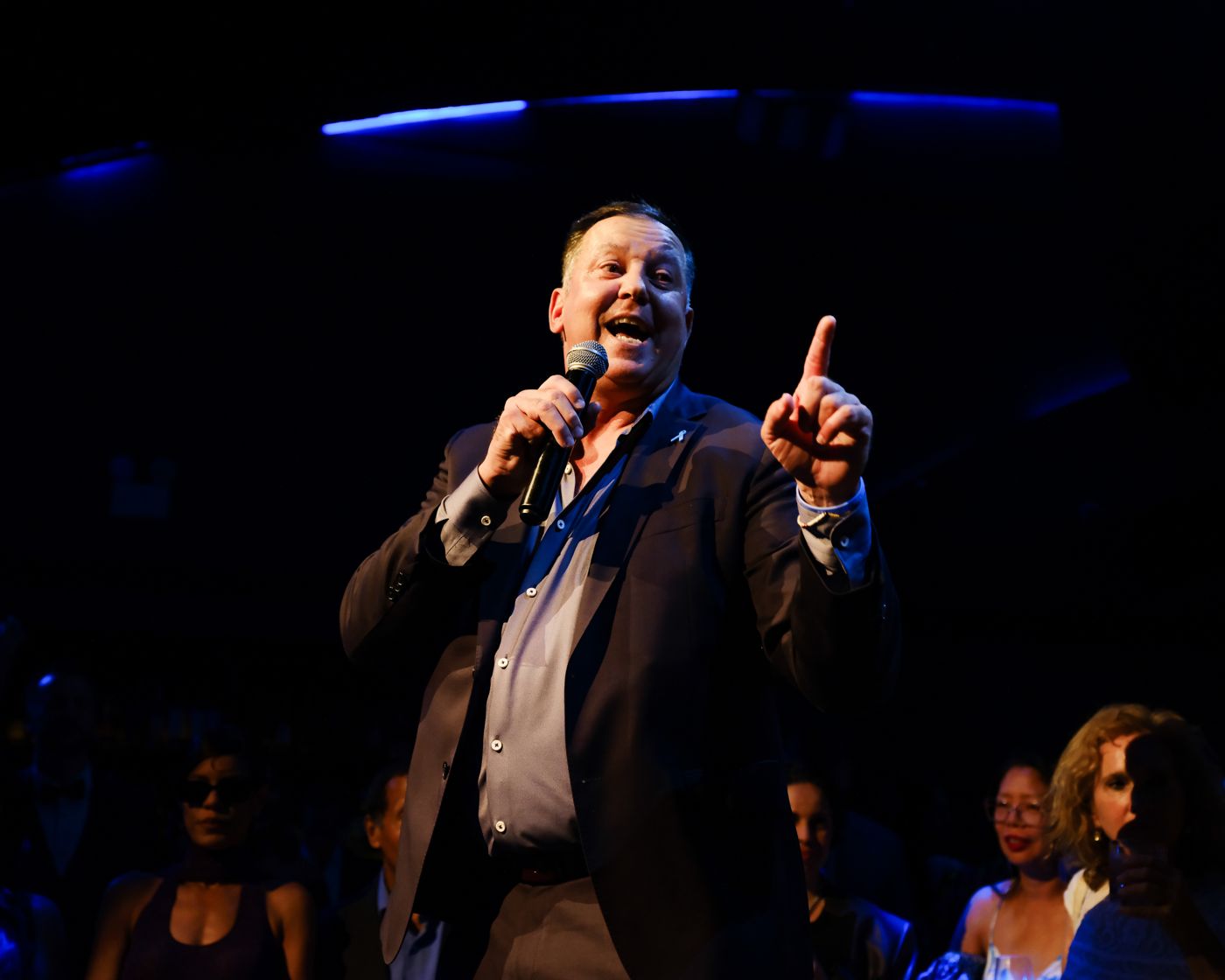 Guests and performances at the inaugural Man Cave Health Blue Ball